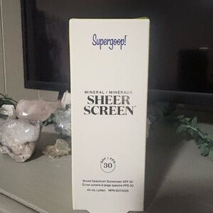 Supergoop! Sheer Screen Mineral Sunscreen SPF 30